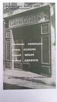 Affiche pour l'exposition <strong><em>Salon-de-Provence</em></strong> , à la Galerie G. Goubin (l'Isle-Sur-La-Sorgue) , du 12 octobre au 17 novembre 1984